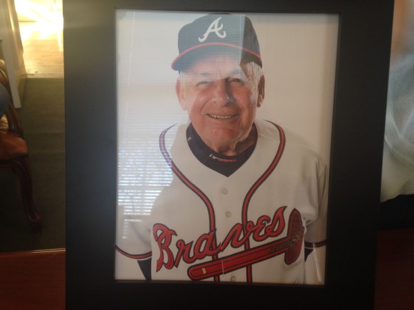 Portrait of Bobby Cox , Atlanta Braves Manager by Allison Shirreffs