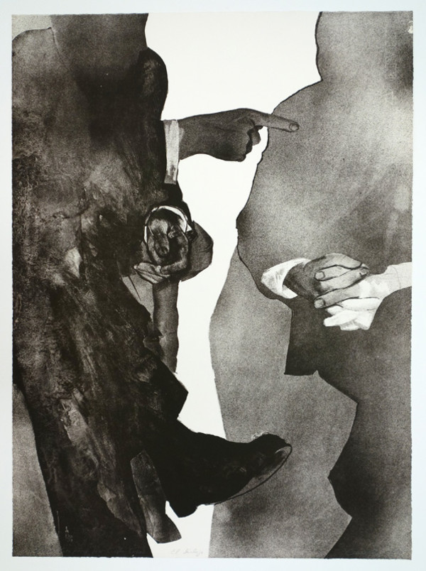 El Dialogo by Rafael Canogar
