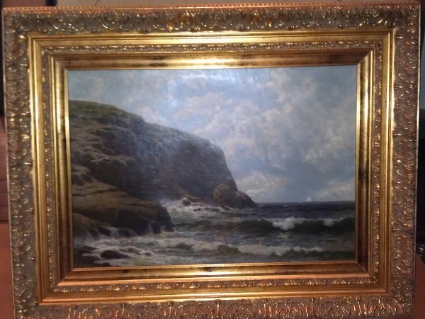 Black Head, Monhegan Island, ME. by Alfred Thompson Bricher