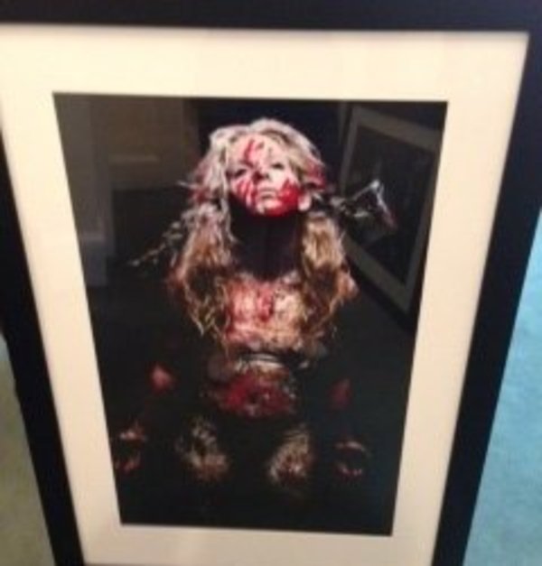 Unknown (Female Red paint) by JayCee Wasnich