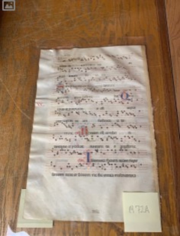Tuscan Illuminated Manuscript by Unknown
