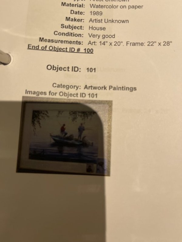 Untitled (fisherman) by Artist unknown