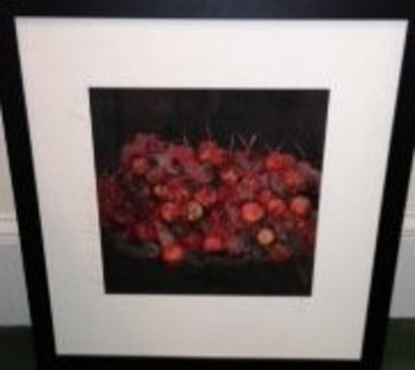 Cherries by Donald Sultan