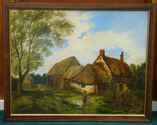 In the Farm Yard by C.G. Carnegy