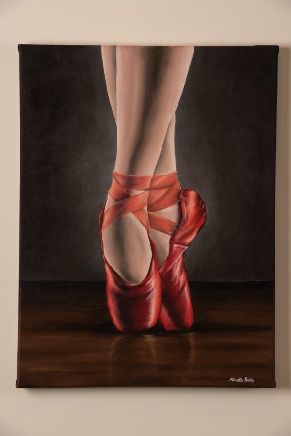 The Red Shoes by Mirella Reily