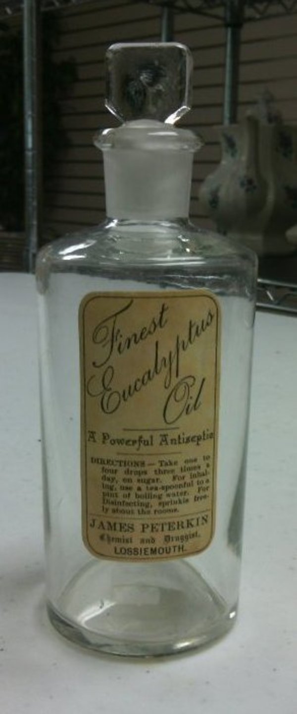 Finest Eucalyptus Oil Bottle by James Peterkin