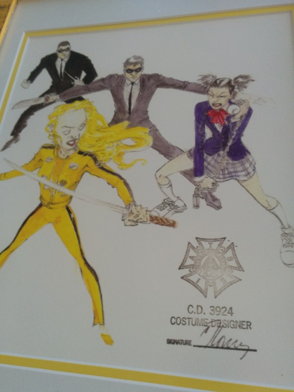 Costume Design for Uma Thurman as 'The Bride', Kill Bill Vol. I