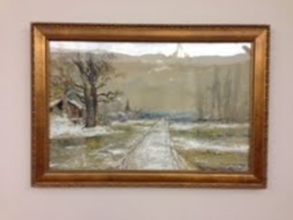Landscape in Winter by Edmund D. Lewis
