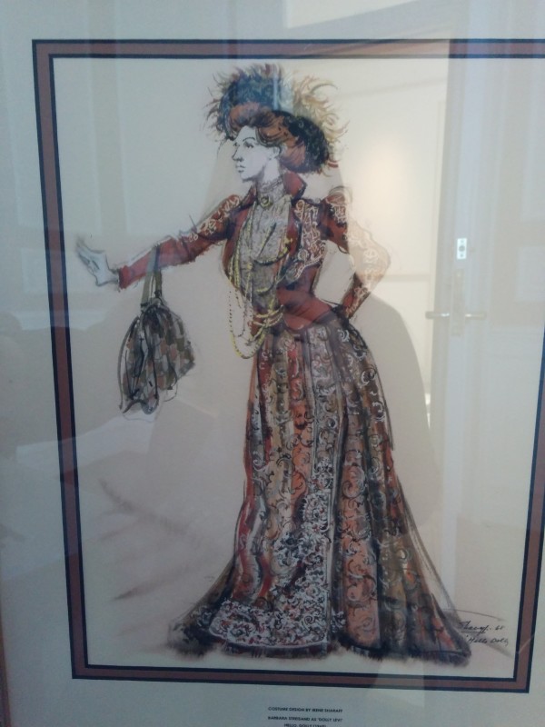 Costume Design for Barbara Steisand as 'Dolly Levi', Hello, Dolly by Irene Sharaff