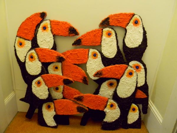 Toucans by Hunt Slonem