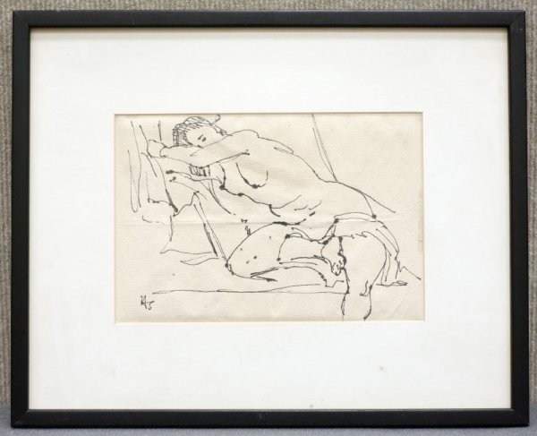 Seated Nude Woman by Unknown