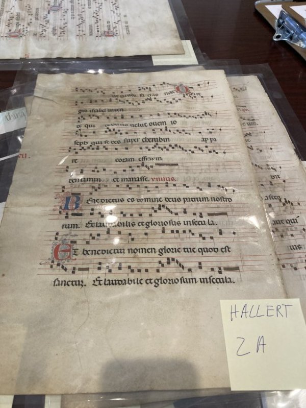 Tuscan Illuminated Manuscript by Unknown