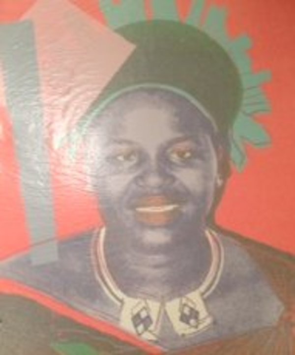 Reigning Queens (Queen Ntombi Twala) by Andy Warhol