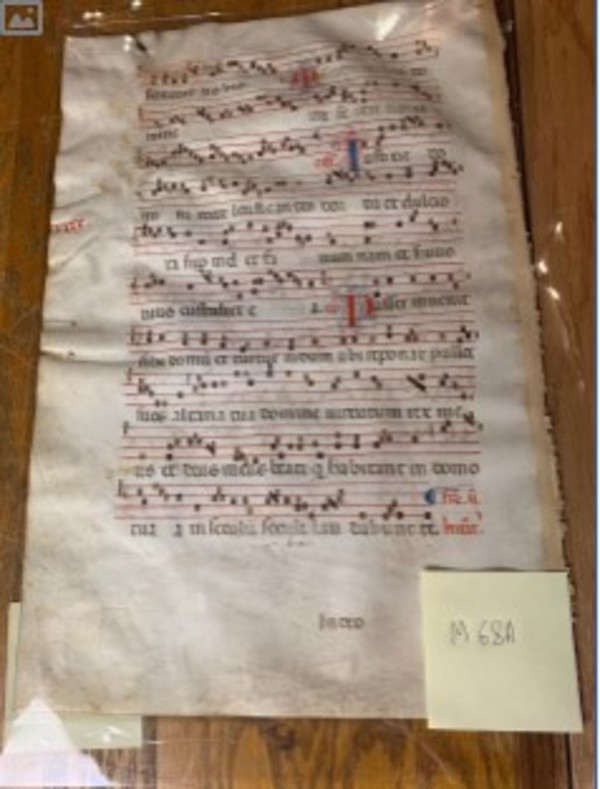 Tuscan Illuminated Manuscript by Unknown