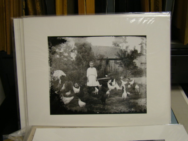 Untitled (Girl with Chickens)