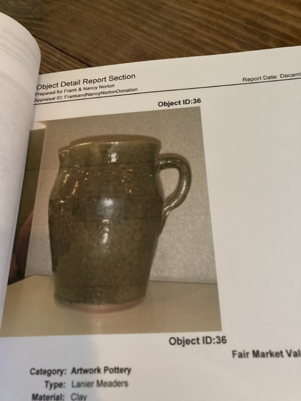 Pitcher by Lanier Meaders