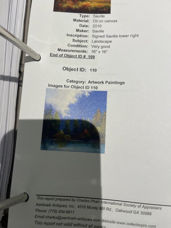 Untitled (Landscape) by Saville