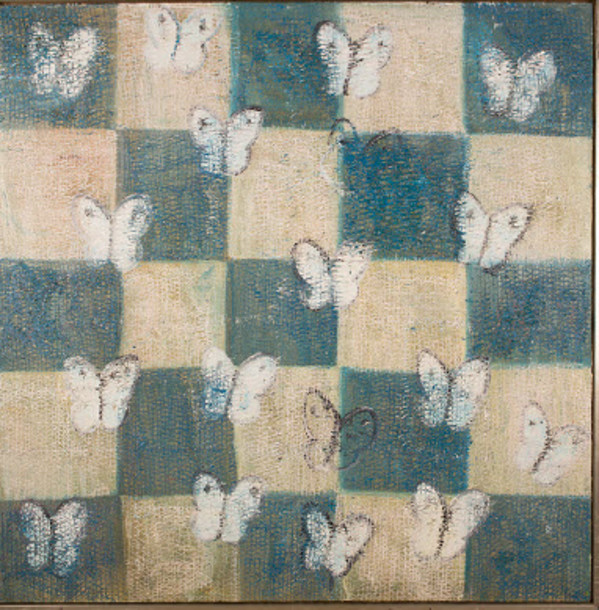 Checkers by Hunt Slonem