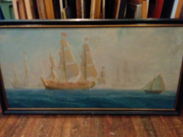 Fleet in Morning Fog by John P. Benson