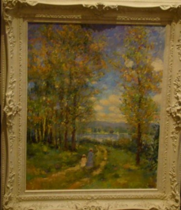 Poplars at Long Pond