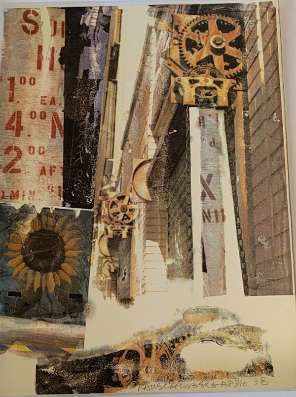 LA Uncovered #9 by Robert Rauschenberg
