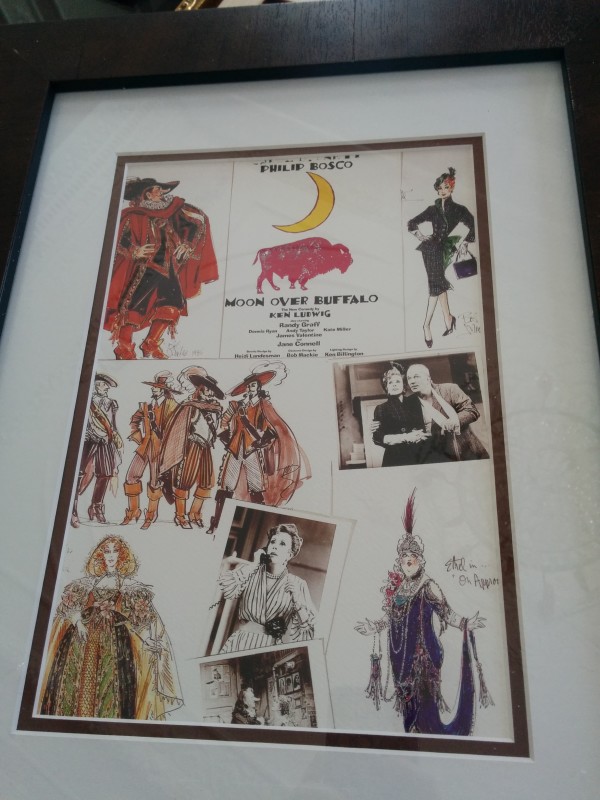 Costume Design for Moon over Buffalo by Bob Mackie