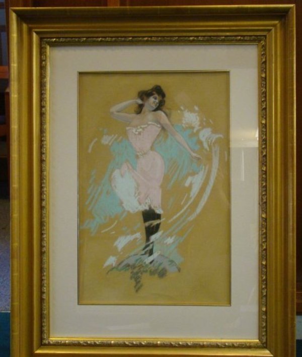 Girl in Pink by Albert S. Cox