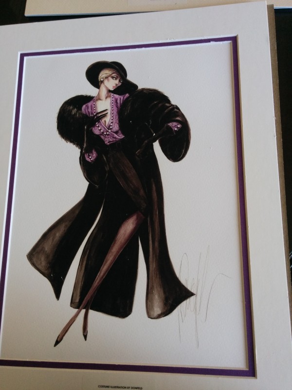 Costume Design for Kathleen Turner as 'Irene Walker', Prizzi's Honor by Donfeld