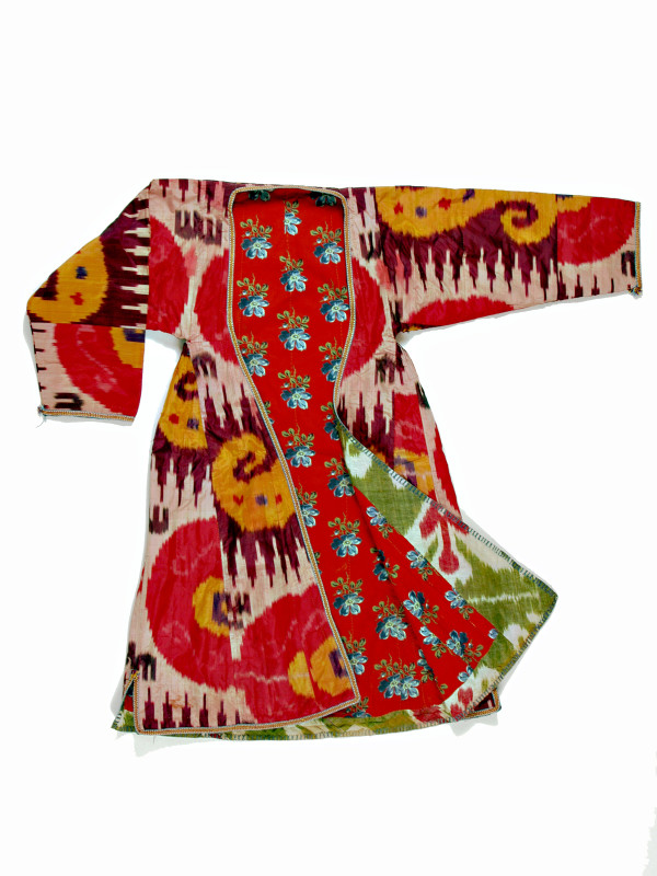 Silk Ikat Robe or Chaupan