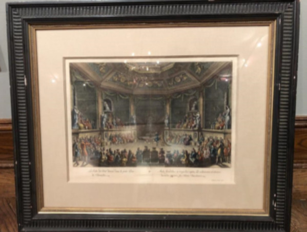 La Salle du Bal donee dans le petit Parc de Versailles