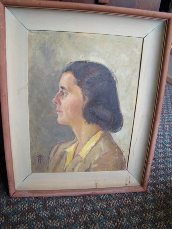 Untitled (Portrait of a Lady) by Francis Thayer