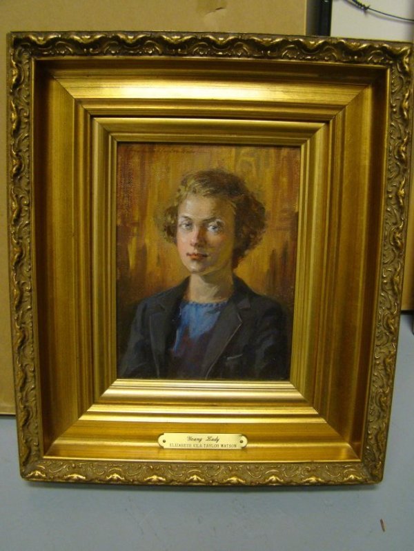 Young Lady by Elizabeth Vila Taylor Watson