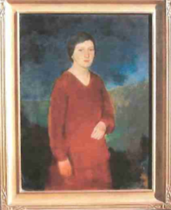 Woman in Red