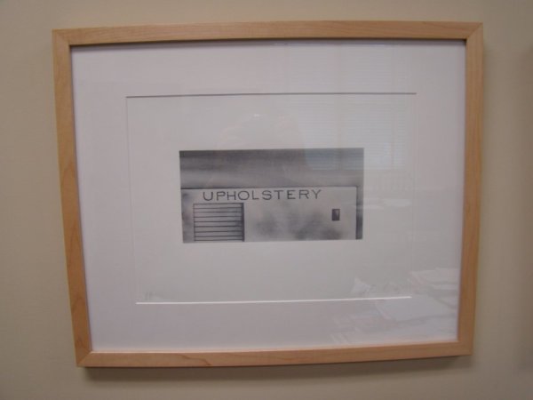 Upholstery by Ed Ruscha