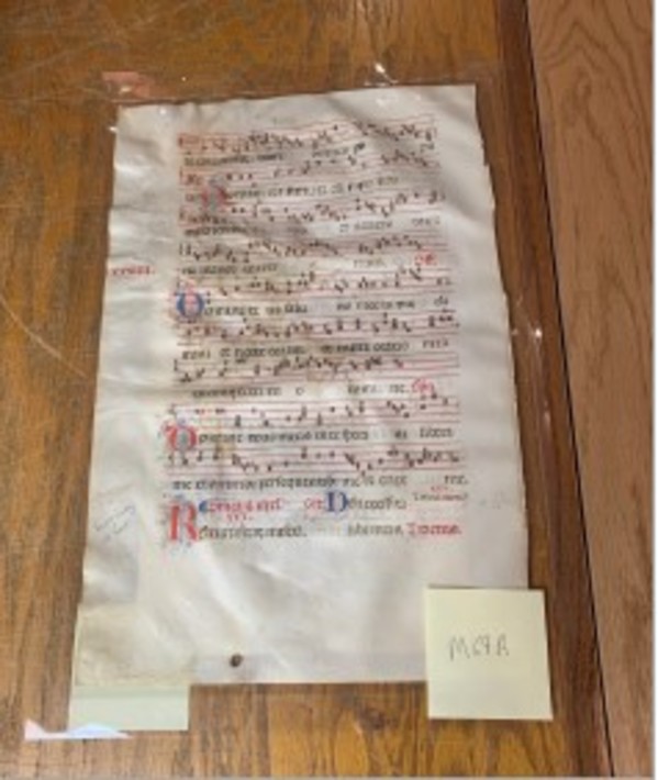 Tuscan Illuminated Manuscript by Unknown