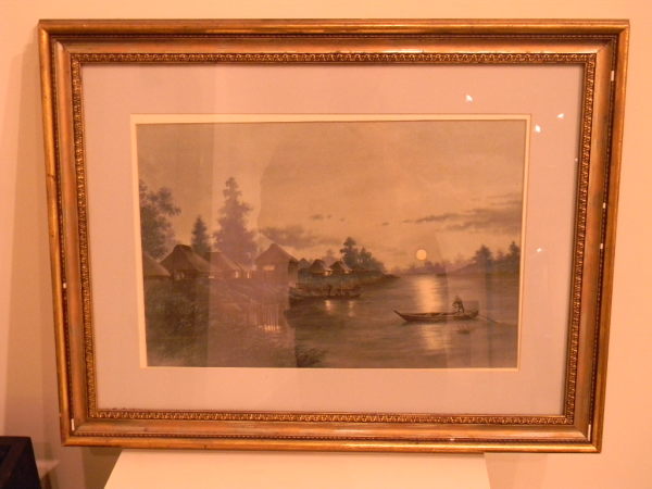 Fishing Village by Hiroshi Yoshida