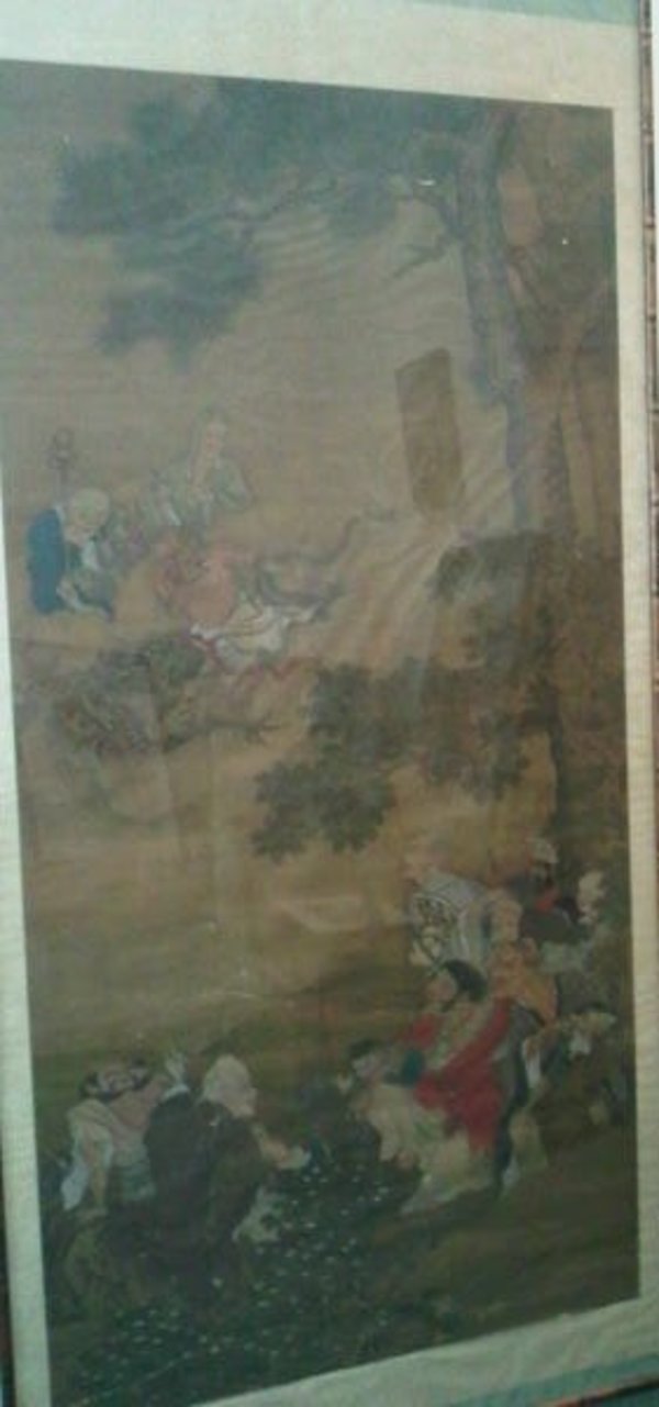Chinese Scroll (Budda Disciple)