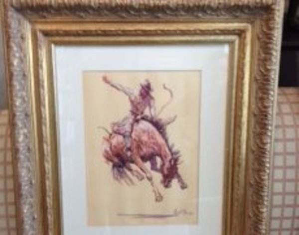 Bronco Buster by Leal Mack