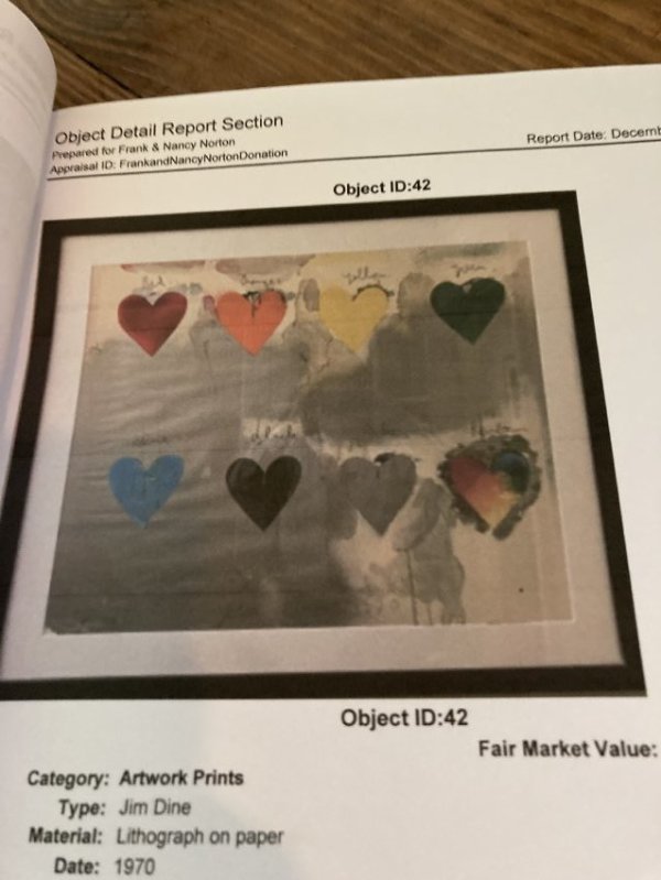 Untitled by Jim Dine