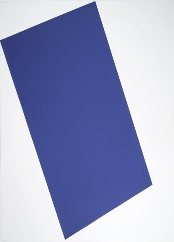 Blue (For Leo) by Ellsworth Kelly