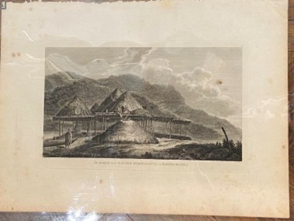 Title: Summer and Winter Habitations, in Kamtschatka