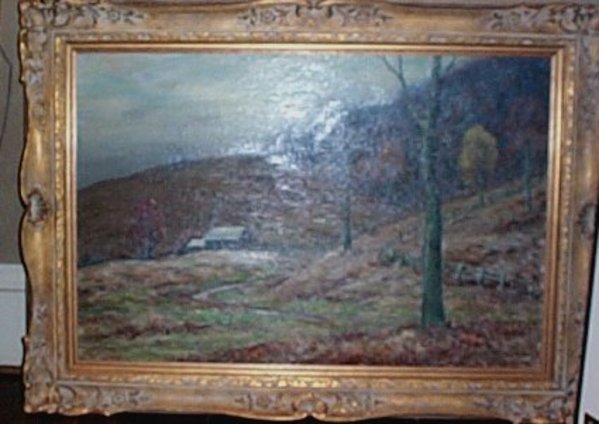 Landscape with Hilly Field