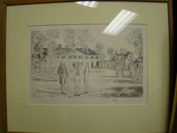 George Washington at Mt. Vernon