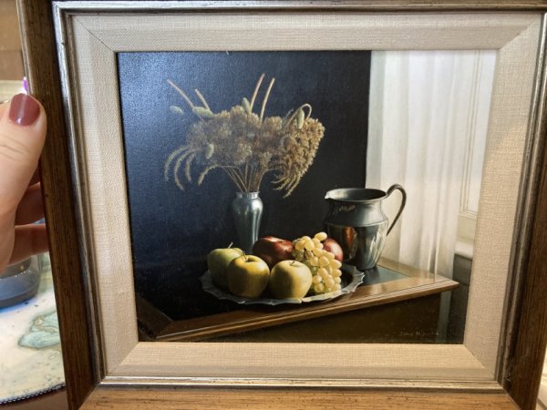 Still Life with Pewter by Jane Mihalik