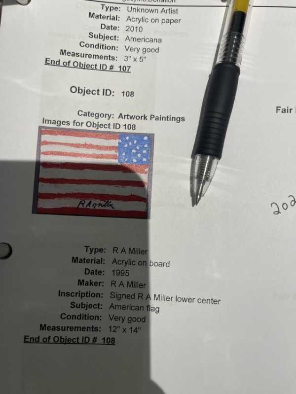 Untitled (American Flag)