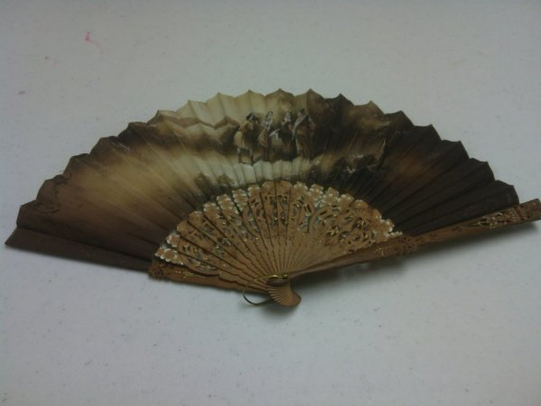 Hand Painted Fan