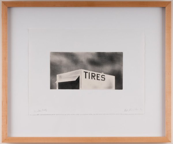 Tires by Ed Ruscha