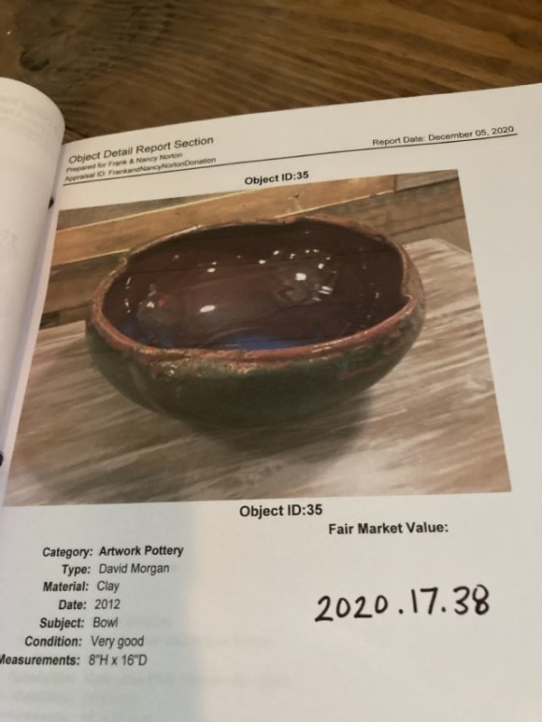 Bowl by David Morgan