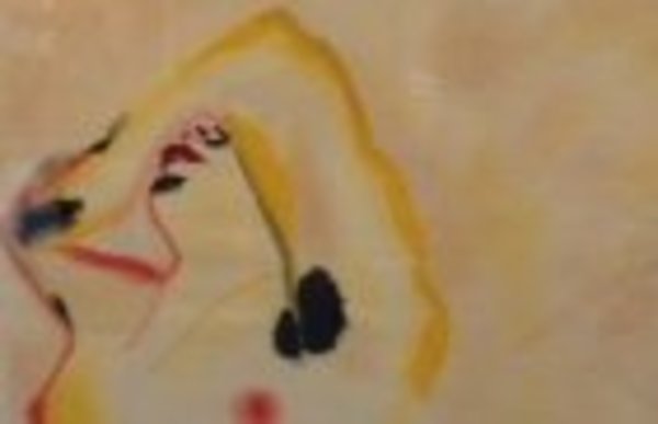 Abstract Woman by Francisco Clemente