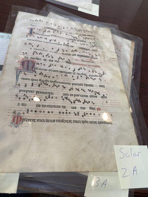 Tuscan Illuminated Manuscript by Unknown